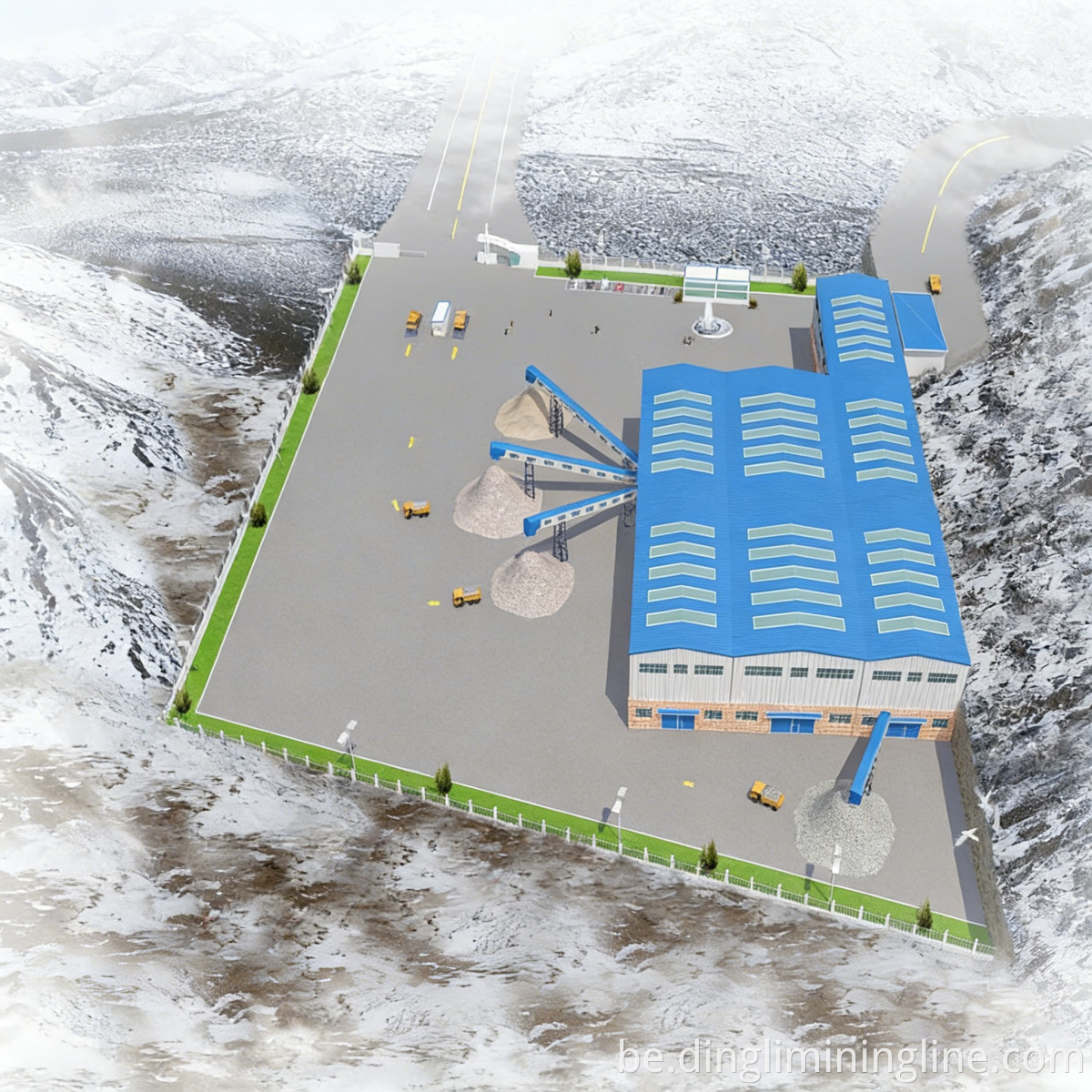 620th Heavy-Duty Stone Crushing Line